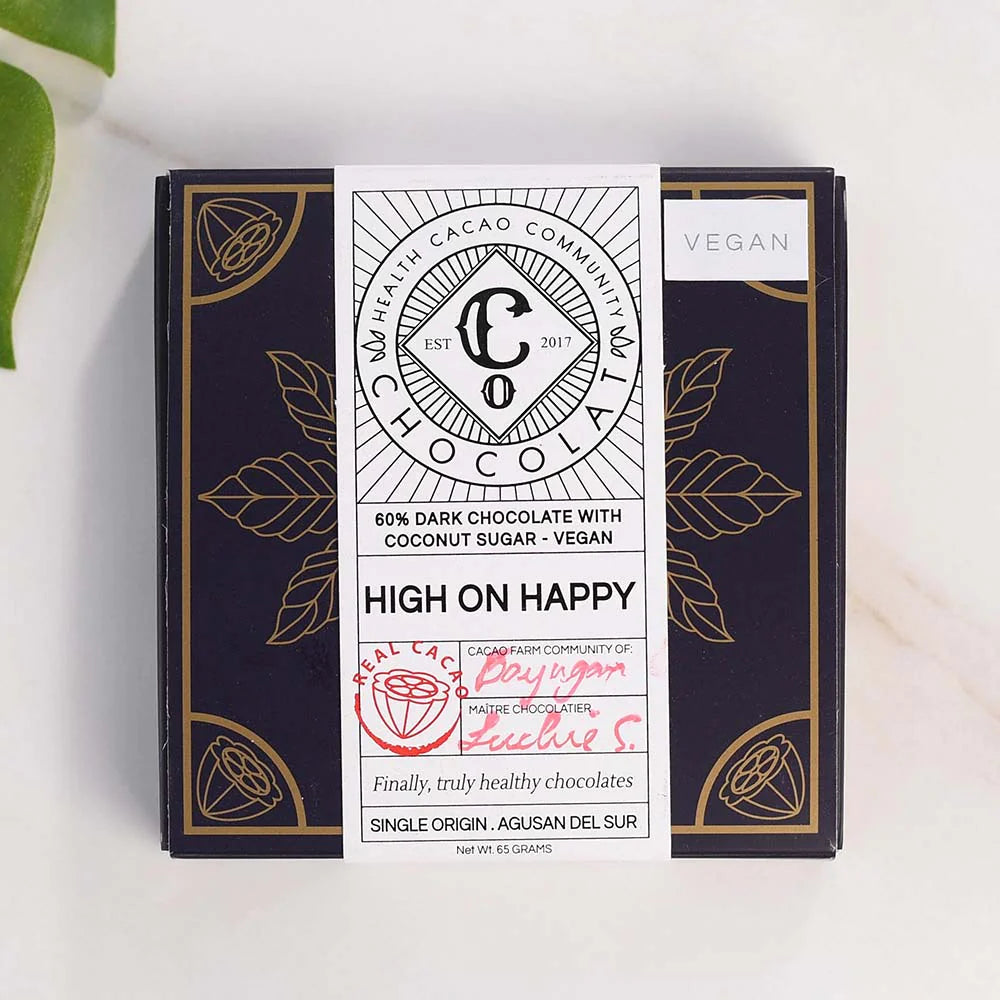 High On Happy Chocolate Bar 60g