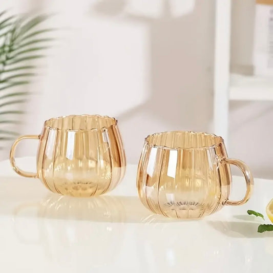 Amber Glass Mug