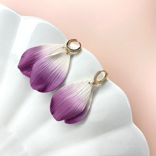 Handmade Polymer Clay Earrings Ombre